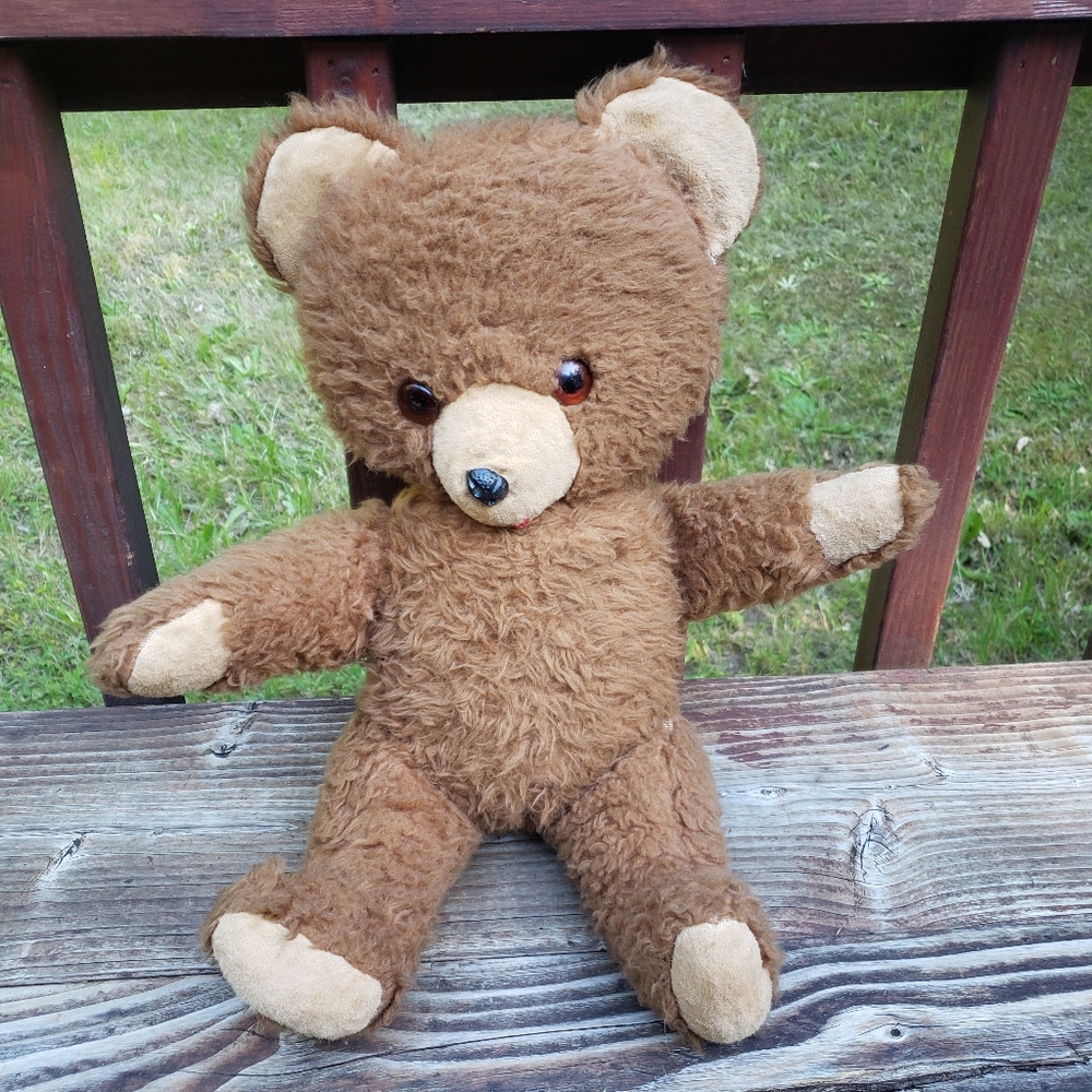 Vintage SEARS ROEBUCK Teddy Bear W/ Moveable Legs, Arms & Head -  West Germany